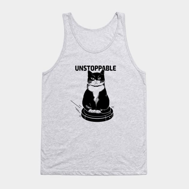 Unstoppable cat Tank Top by My Happy-Design